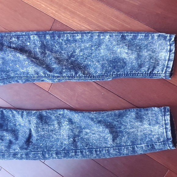 Topshop Joni acid wash denim size 26 - Picture 4 of 5